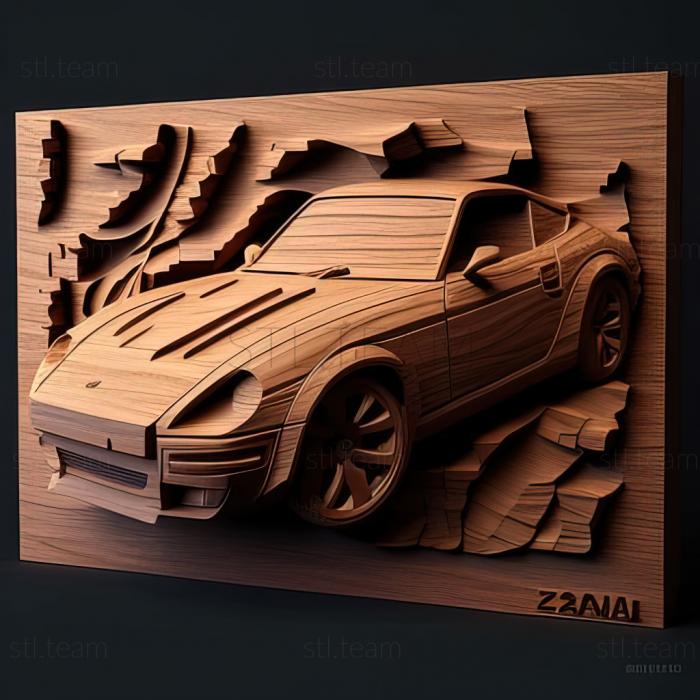 3D модель Nissan Fairlady Z (STL)